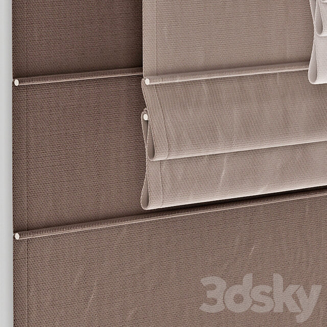 Roman shades