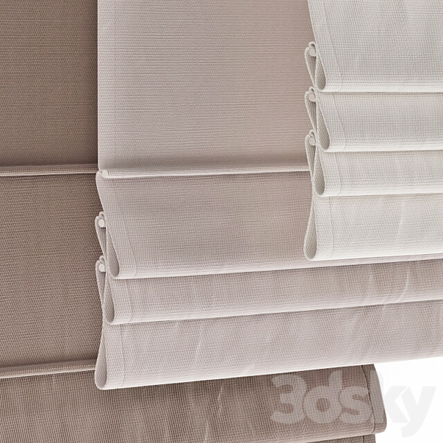 Roman shades