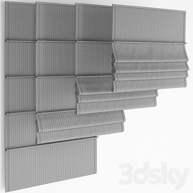 Roman shades