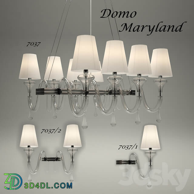 Domo Maryland 7037 Pendant light 3D Models