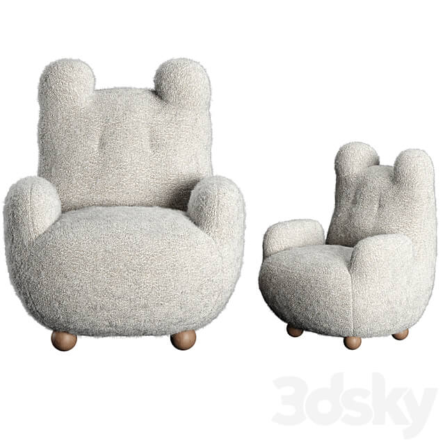 Papa baby bear armchair