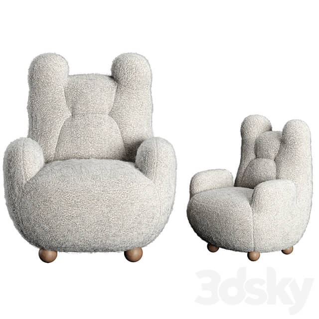 Papa baby bear armchair