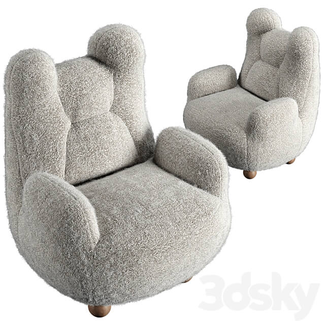 Papa baby bear armchair