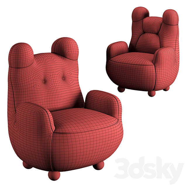 Papa baby bear armchair