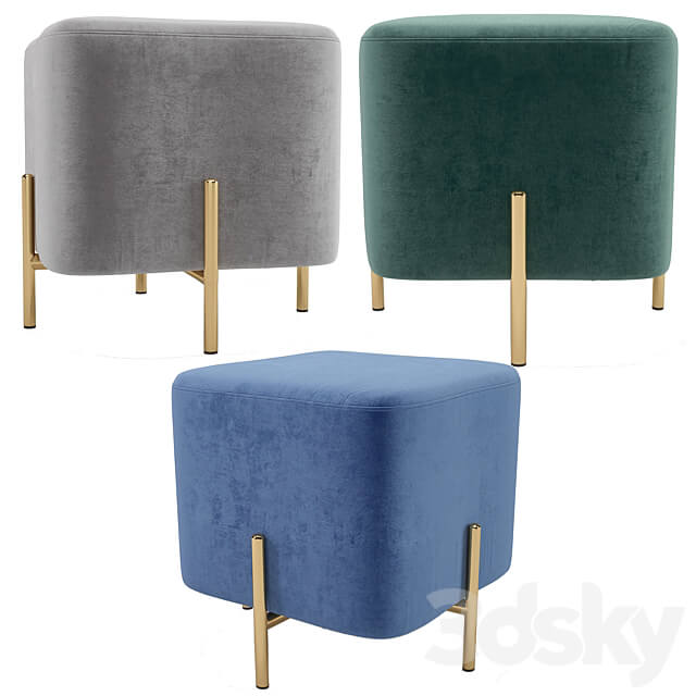 Halmar Corno pouf