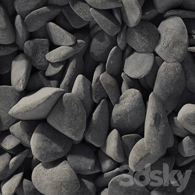 Pebble smooth splinter decor road n2