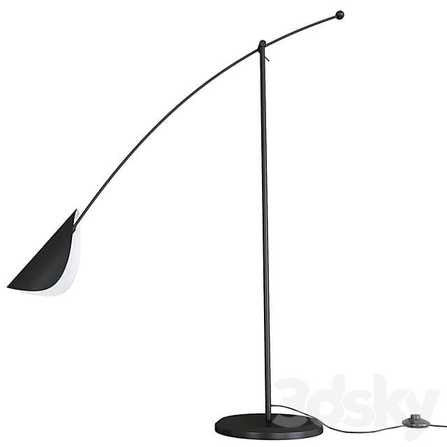 Funambule Adjustable Reading Arc Floor Lamp