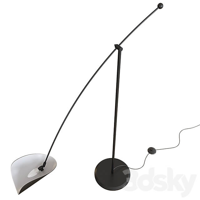 Funambule Adjustable Reading Arc Floor Lamp
