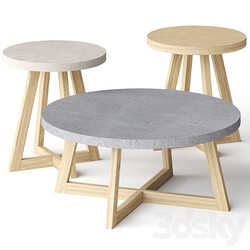 Marina Round Coffee Tables 