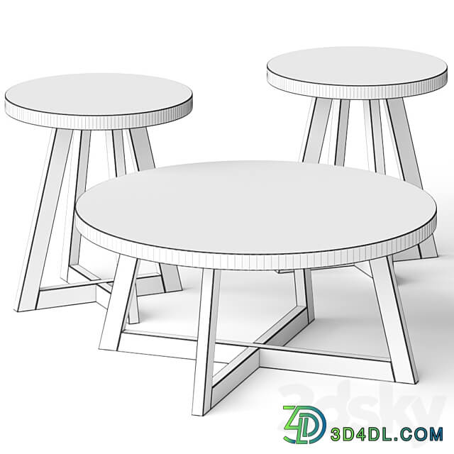 Marina Round Coffee Tables
