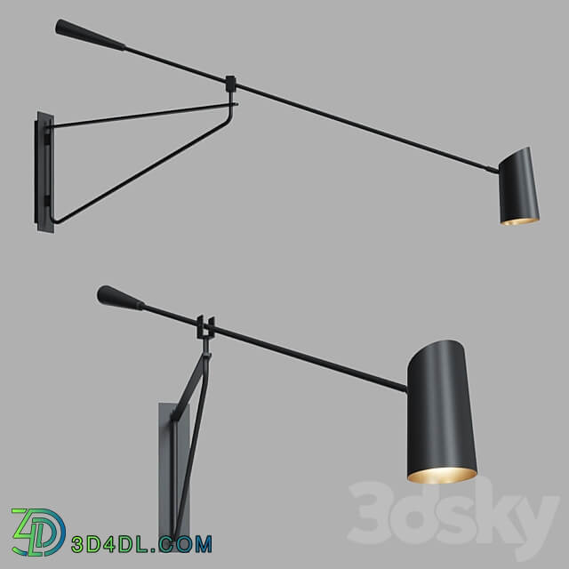 Lightology STYLUS SWING ARM WALL SCONCE By Modern Forms