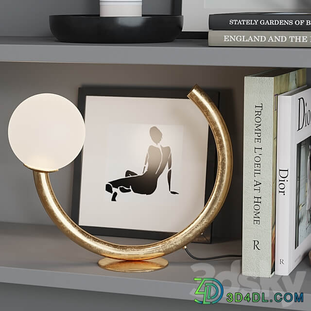 Decor shelf set 12