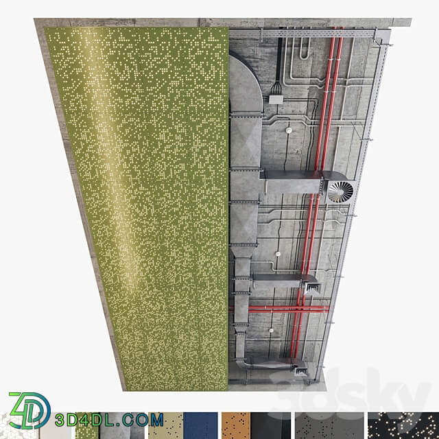 Decorative Ceiling Set 05