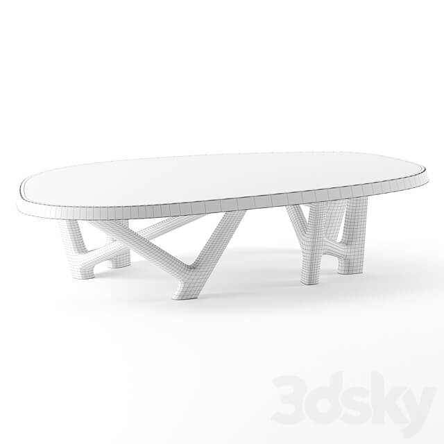 OBA coffee table by Delcourt Collection