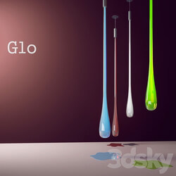 Glo Pendant light 3D Models 