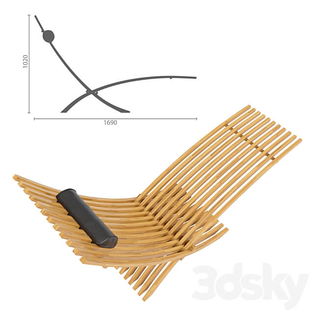 Other Deck chair Skargaarden Nozib