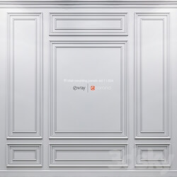 Wall molding panels vol. 1.024 