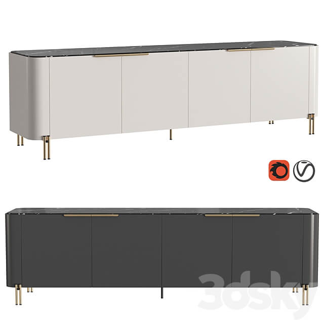 Sideboard Chest of drawer BAMBOO sideboard