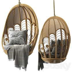 Other soft seating Peacock hanging chair 