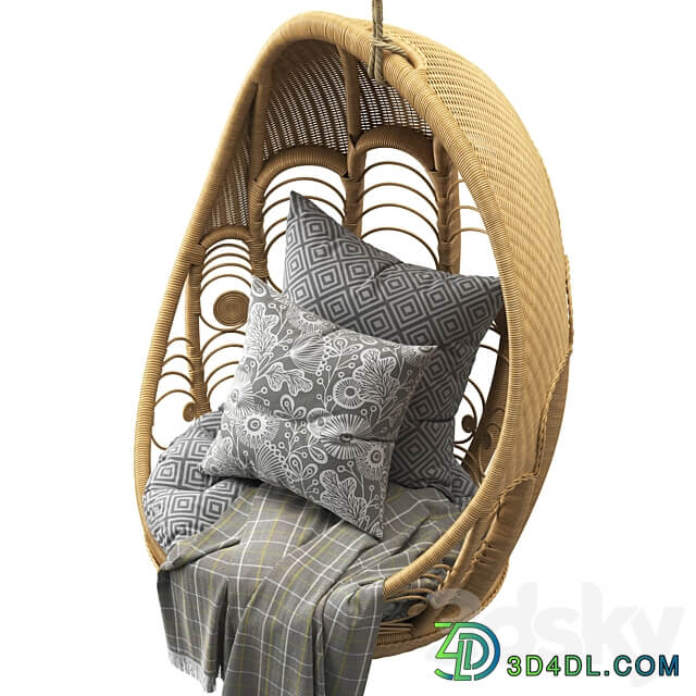 Other soft seating Peacock hanging chair
