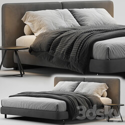 Bed Minotti tatlin bed 