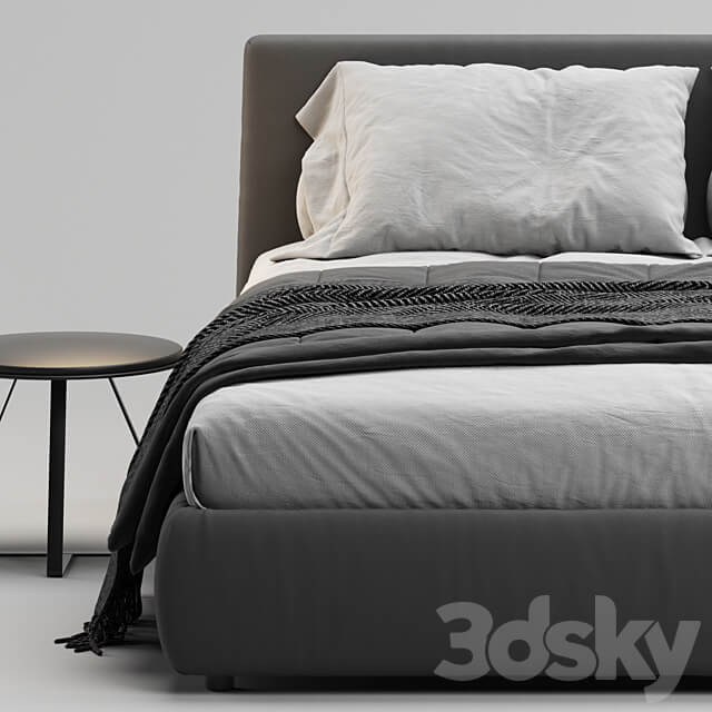 Bed Flou Merkurio Bed