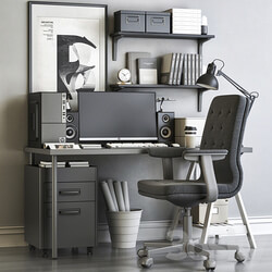 Workplace 100 3D Models 