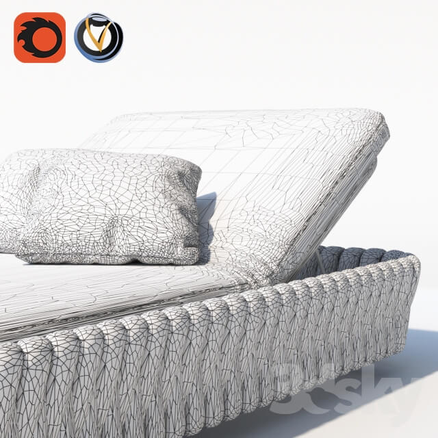 Other soft seating TRIBÙ TOSCA chaise