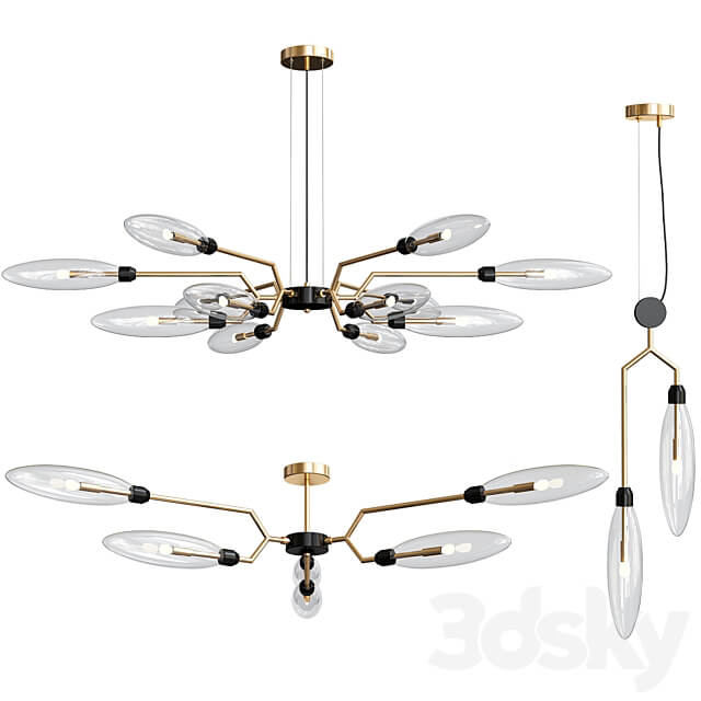 Pendant light Maytoni MOD012CL Ventura Set