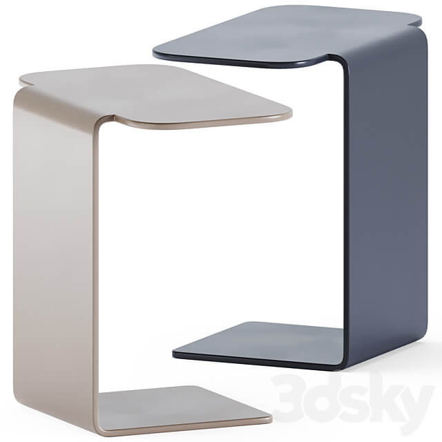 Skin Coffee Table by Ditre Italia 3D Models