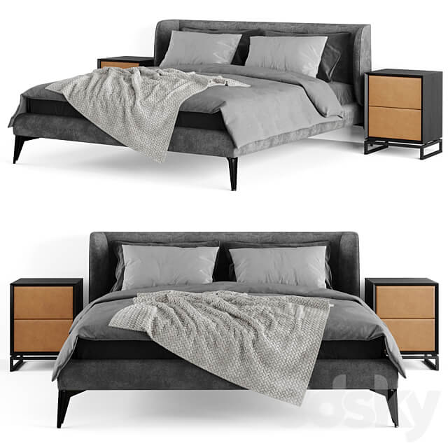 Bed Longcourt Partisan bed.