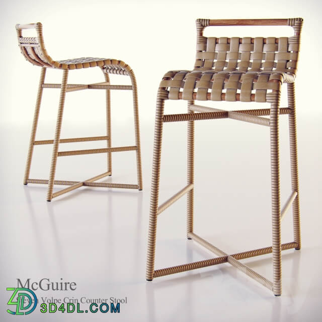 mcguire STEVEN VOLPE CRIN COUNTER STOOL