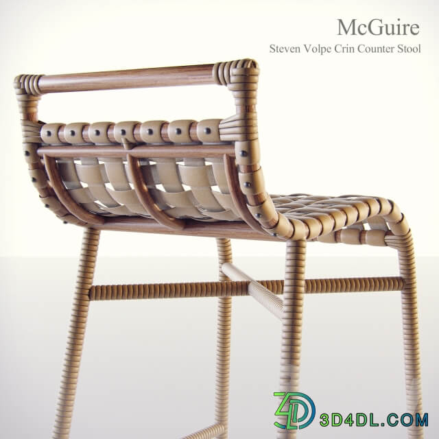 mcguire STEVEN VOLPE CRIN COUNTER STOOL