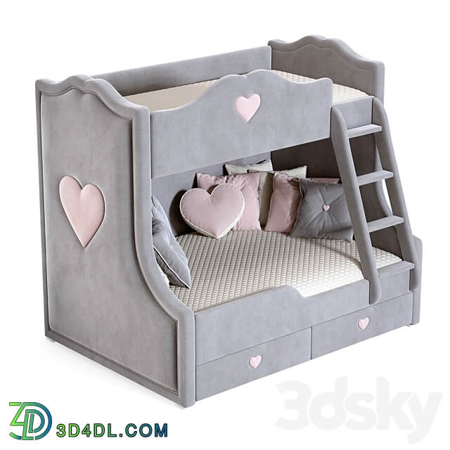 Bed SWEET HEART Iriska
