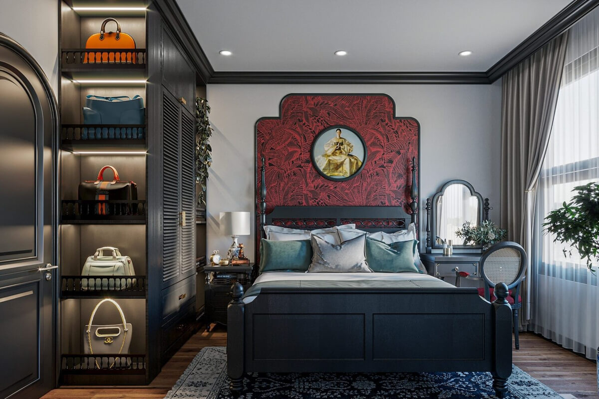  3D Indochine Apartment Interior By Nguyen Duc Anh
