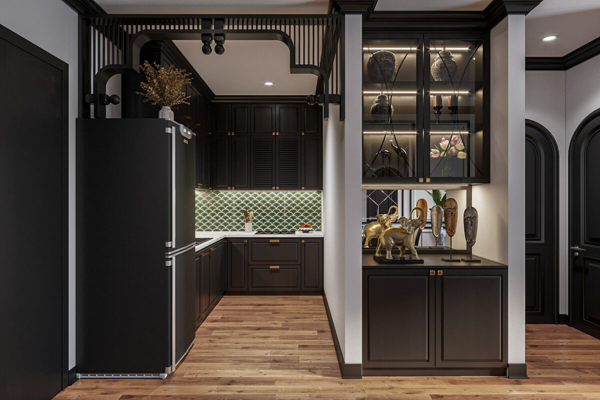  3D Indochine Apartment Interior By Nguyen Duc Anh