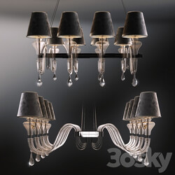 Barovier Toso Pendant light 3D Models 