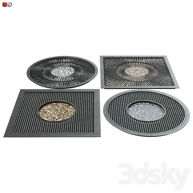 Set barrel grids for wood 04