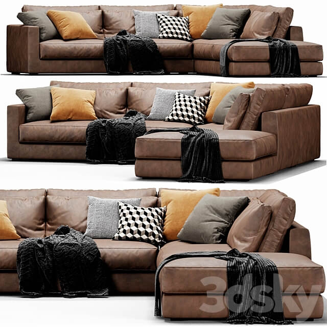Linteloo Mauro Leather Sectional