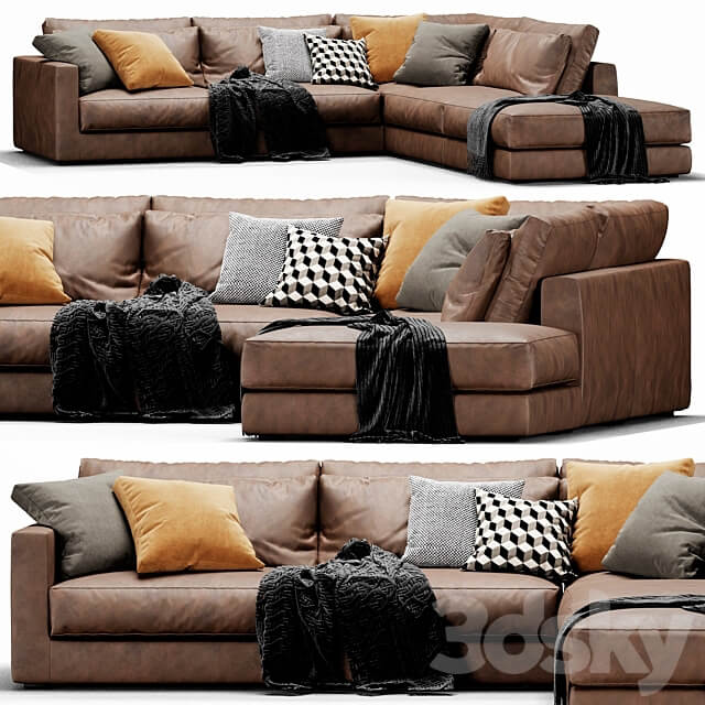 Linteloo Mauro Leather Sectional