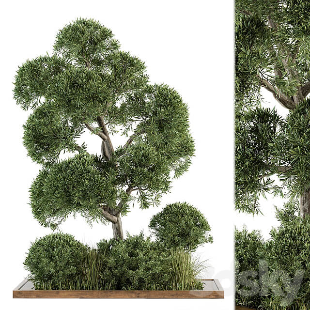 Garden set Tree and Bush Garden Set 16