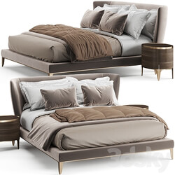 Bed Poliform Gentleman Bed 