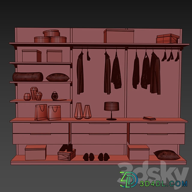 Wardrobe Display cabinets cupboard 11