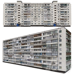 Residential building Soviet era. Series 1KG 480 