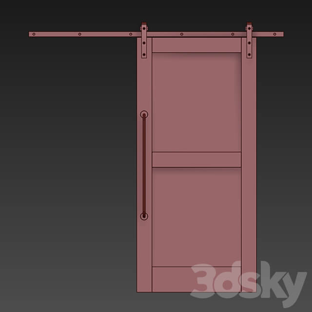 Loft sliding doors