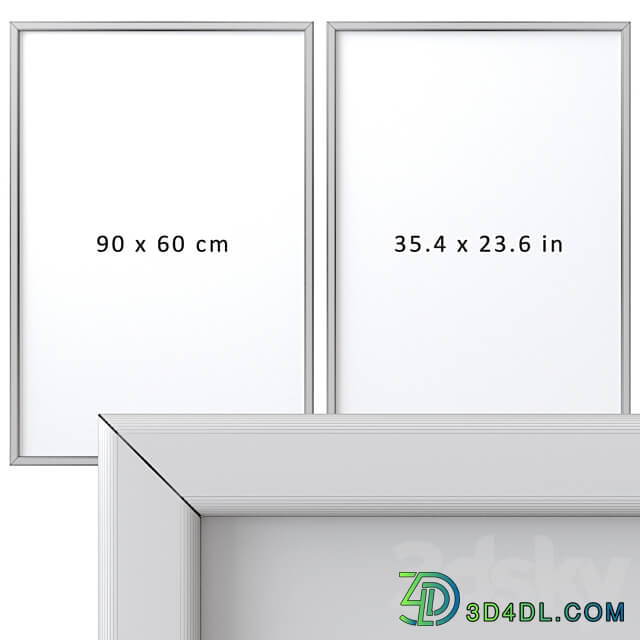 Set of framed paintings 1138