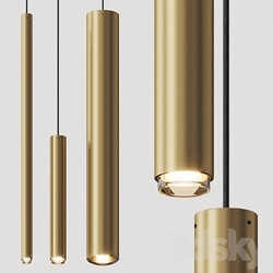 Pendant light Aldo Bernardi Tubo Line Pendant Lamps 