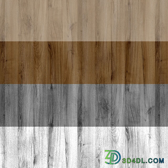 Seamless textures OAK 3D Models
