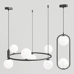 Pendant light Maytoni Ring set Chandeliers 
