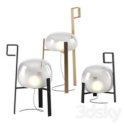 OASI floor lamps by Hind Rabii 